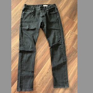 Men's All Saints Black Skinny Jeans